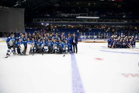 Team photos during the IIHF Womens World Championship WM Weltmeisterschaft 2019 Final Game United States - Finland at the Espoo Metro Arena14. April 2019 in Espoo, Finland. (Tomi Hänninen Newspix24)  Copyright: xTomixHänninenx np24thTHnp2441th161345