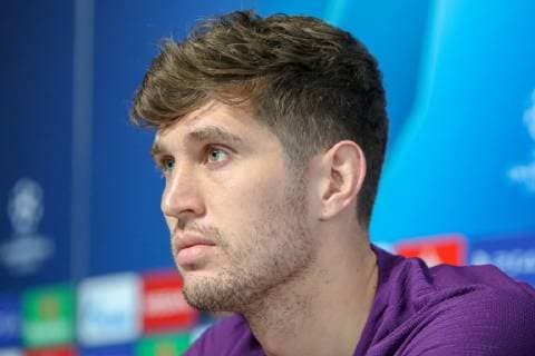 Manchester City Presser John Stones of Manchester City during a press conference PK Pressekonferenz at the Etihad Campus, Manchester Content Not Available For UK Newspapers Copyright: xStevexMcCormickx FIL-13123-0003