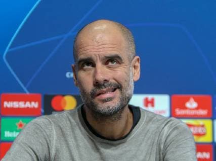 Manchester City Presser Pep Guardiola of Manchester City during a press conference PK Pressekonferenz at the Etihad Campus, Manchester Content Not Available For UK Newspapers Copyright: xStevexMcCormickx FIL-13123-0012