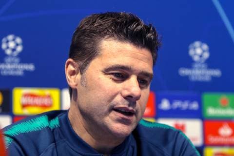 Tottenham Hotspur Presser Mauricio Pochettino, manager of Tottenham Hotspur during a press conference PK Pressekonferenz at the Etihad Stadium, Manchester Content Not Available For UK Newspapers Copyright: xStevexMcCormickx FIL-13125-0015