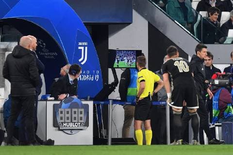 during the Uefa Champions League 2018 2019 round of 8 second leg football match between Juventus FC and Ajax Amsterdam at Juventus stadium, Turin, March, 12, 2019 Foto Andrea Staccioli Insidefoto andreaxstaccioli