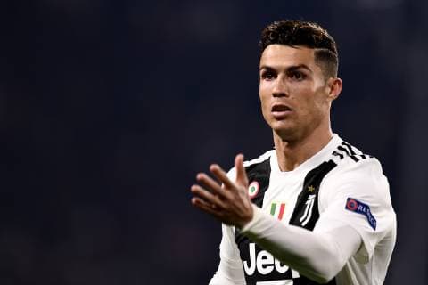 Photo LaPresse - Fabio Ferrari April 16, 2018 Turin, Italy soccer Juventus Fc vs Ajax - Uefa Champions - quarter to final- In the pic:Cristiano Ronaldo (Juventus F.C.);  Copyright: xFabioxFerrari LaPressex