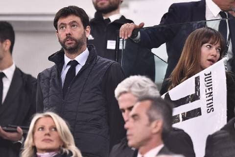 Photo LaPresse - Fabio Ferrari April 16, 2018 Turin, Italy soccer Juventus Fc vs Ajax - Uefa Champions - quarter to final- In the pic:Andrea Agnelli  Copyright: xFabioxFerrari LaPressex
