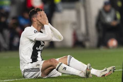 Cristiano Ronaldo dos Santos Aveiro (Juventus) during the Uefa Champions League Quarter-finals,2st leg, match between Juventus 1-2 Ajax at Allianz Stadium on April 16 , 2019 in Torino, Italy. Noxthirdxpartyxsales  (101392460)