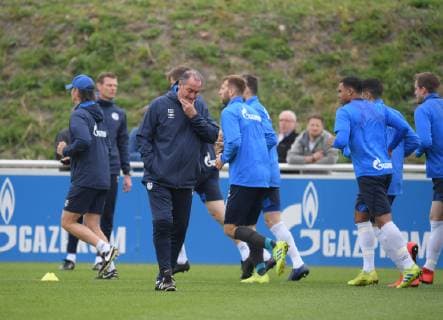 17 04 2019 Soccer GER 1 Bundesliga Season 2018 2019 Training FC Schalke 04 Trainer Huub Stevens FC Schalke 04 Team2