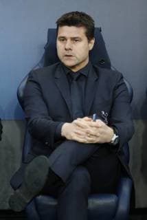 Mauricio Pochettino manager of Tottenham during the UEFA Champions League match at the Etihad Stadium, Manchester. Picture date: 17th April 2019. Picture credit should read: Darren Staples Sportimage EDITORIAL USE ONLY. No use with unauthorised audio, video, data, fixture lists, club league logos or live services. Online in-match use limited to 120 images, no video emulation. No use in betting, games or single club league player publications. SPI-0043-0015
