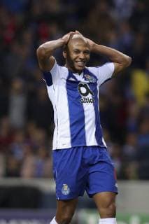 April 17, 2019 - Porto, Porto, Portugal - Porto s Algerian forward Yacine Brahimi reacts during the UEFA Champions League, match between FC Porto and Liverpool, at Dragao Stadium in Porto on April 14, 2019. Porto v Liverpool - UEFA Champions League Quarter Final: Second Leg  - ZUMAn230 20190417_zaa_n230_446 Copyright: xDpix