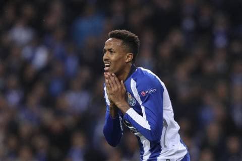 April 17, 2019 - Porto, Porto, Portugal - Porto s Brazilian defender Eder Militao reacts during the UEFA Champions League, match between FC Porto and Liverpool, at Dragao Stadium in Porto on April 14, 2019. Porto v Liverpool - UEFA Champions League Quarter Final: Second Leg  - ZUMAn230 20190417_zaa_n230_584 Copyright: xDpix