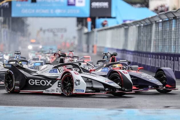 April 13, 2019 - Rome, Rome, Italy - Maximillian Gunther of the Geox Dragon Team during the ABB FIA Formula E Championship Round 7 GEOX Rome E-Prix 2019 at Circuito Cittadino dell EUR on April 13, 2019 in Rome, Italy. ABB FIA Formula E Championship 2019 - Rome E-Prix  - ZUMAn230 20190413_zaa_n230_2161 Copyright: xEmmanuelexCiancaglinix