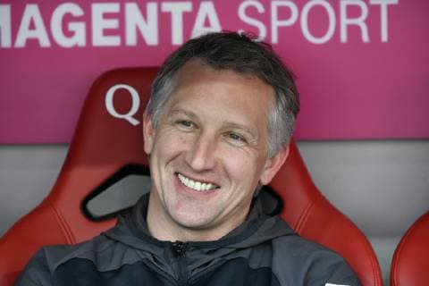 Before the start of the game Manager Manager Sport Frank Baumann Werder Bremen FC Bayern Munich FCB vs SV Werder Bremen SVW 20 04 2019 DFL REGULATIONS PROHIBIT ANY USE OF PHOTOGRAPHS AS IMAGE SEQUENCES AND OR QUASI VIDEO FC Bayern Munich FCB vs SV Werder Bremen SVW