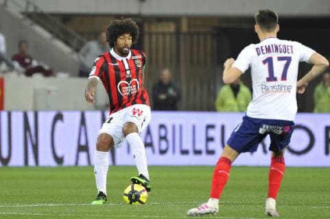 Bonfim Dante (OGC Nice) FOOTBALL : OGC Nice vs SM Caen - Ligue 1 conforama - Monaco - 20 04 2019 NorbertScanella Panoramic 