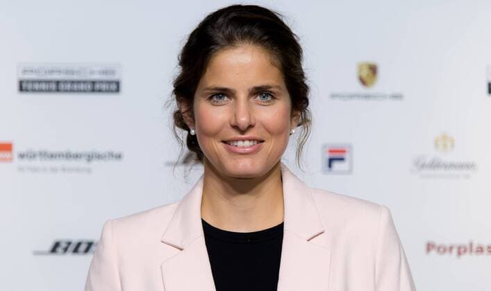 Sport Themen der Woche KW17 Sport Bilder des Tages April 22, 2019 - Stuttgart, GERMANY - Julia Goerges of Germany arrives at the Players Party of the 2019 Porsche Tennis Grand Prix WTA Tennis Damen Premier tennis tournament 2019, Tennis, Stuttgart, Porsche Tennis Grand Prix, Germany, Apr 22 - ZUMAa181 20190422_zaa_a181_173 Copyright: xAFP7x