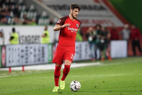 Goncalo Paciencia Eintracht Frankfurt 1 Soccer Bundesliga Season 2018 2019 VfL Wolfsburg vs Eintracht Frankfurt in the Volkswagen Arena in Wolfsburg Freisteller Aktion Deutschland Soccer Man Men 22 04 2019 According to the DFL Deutsche Fußball Liga it is forbidden to use or have used photographs taken in the stadium or from the match in the form of sequence pictures or video-like photo galleries DFL regulations prohibit any use of photographs as image sequences and or quasi video