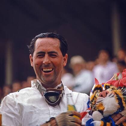 Sieger Jack Brabham bei Grand Prix de l ACF in Reims, Frankreich 1966. Winner Jack Brabham at the Grand Prix of Europe in Reims, France 1966. UnitedArchives90883890