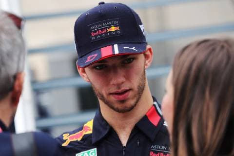 Photo4 LaPresse 25 04 2019 Baku, Azerbaijan Grand Prix Formula One Azerbaijan 2019 In the pic: Pierre Gasly (FRA) Red Bull Racing RB15  Copyright: xPhoto4 LaPressex
