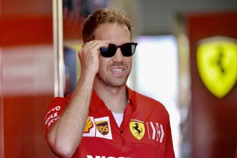 VETTEL Sebastian F1 Team Scuderia Ferrari F1 2019 Grand Prix of Azerbaijan at 25 04 2019 in Baku