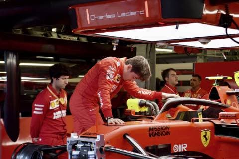 LECLERC Charles F1 Team Scuderia Ferrari F1 2019 Grand Prix of Azerbaijan at 25 04 2019 in Baku