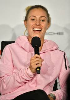 Angelique KERBER GER Interview after the match Tennis Womens Porsche Cup Porsche Tennis Grand Prix GP Stuttgart 2019 Porsche Arena 25 04 2019 Porsche Tennis Grand Prix Stuttgart 2018