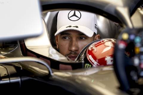 Motorsports: FIA Formula One World Championship WM Weltmeisterschaft 2019, Grand Prix of Azerbaijan, 44 Lewis Hamilton (GBR, Mercedes AMG Petronas Motorsport), Baku Azerbaijan