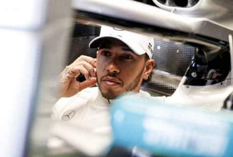 Motorsports: FIA Formula One World Championship WM Weltmeisterschaft 2019, Grand Prix of Azerbaijan, 44 Lewis Hamilton (GBR, Mercedes AMG Petronas Motorsport), Baku Azerbaijan