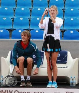 Promidoppel Lena Gercke Alexander Zverev Tennis BMW Open 2019 26 04 2019
