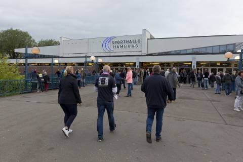 Handball 2 Handball Bundesliga 2018 2019 Handball Sportverein Hamburg vs TV Emsdetten Sporthalle Hamburg Heimspielstätte vom Handball Sportverein Hamburg vor Spielbegung Sporthalle Hamburg Hamburg Hamburg
