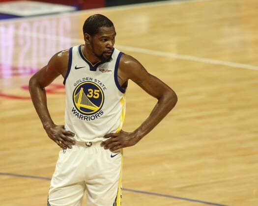 April 26, 2019 Los Angeles, CA..Golden State Warriors forward Kevin Durant 35 during game 6 of the Golden State Warriors vs Los Angeles Clippers Playoffs series at Staples Center on April 26, 2019. ( Jevone Moore) NBA Basketball Herren USA PLAYOFFS 2019: GOLDEN STATE WARRIORS VS LOS ANGELES CLIPPERS APR 26 - ZUMAc04_ 20190426_zaf_c04_205 Copyright: xJevonexMoorex xCalxSportxMediax