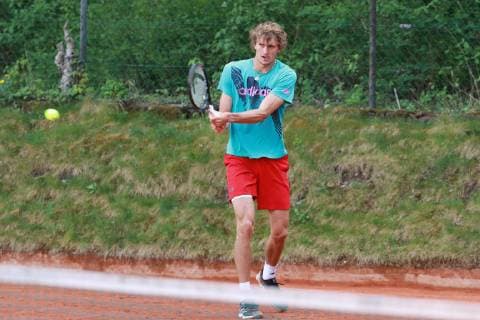 Alexander Zverev at the Training Tennis BMW Open 2019 27 04 2019