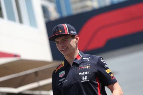 Photo4 LaPresse 27 04 2019 Baku, Azerbaijan Grand Prix Formula One Azerbaijan 2019 In the pic: Max Verstappen (NED) Red Bull Racing RB15  Copyright: xPhoto4 LaPressex