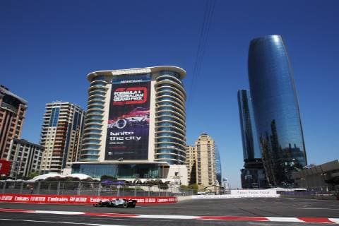 Photo4 LaPresse 27 04 2019 Baku, Azerbaijan Grand Prix Formula One Azerbaijan 2019 In the pic: Lewis Hamilton (GBR) Mercedes AMG F1 W10  Copyright: xPhoto4 LaPressex
