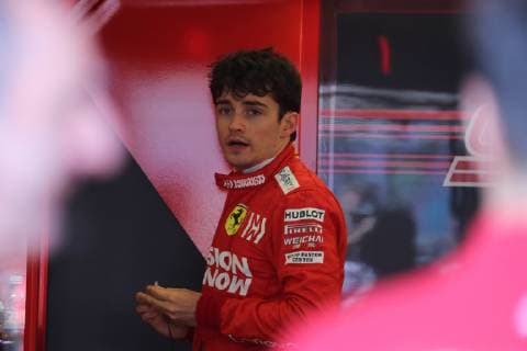 Photo4 LaPresse 27 04 2019 Baku, Azerbaijan Grand Prix Formula One Azerbaijan 2019 In the pic: Charles Leclerc (MON) Scuderia Ferrari SF90  Copyright: xPhoto4 LaPressex