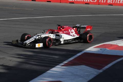 Photo4 LaPresse 27 04 2019 Baku, Azerbaijan Grand Prix Formula One Azerbaijan 2019 In the pic: Kimi Raikkonen (FIN) Alfa Romeo Racing C38  Copyright: xPhoto4 LaPressex