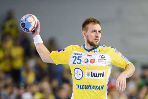 27.04.2019 KIELCE UL. BOCZNA ( POLAND ) PILKA RECZNA MEZCZYZN ( HANDBALL MEN S ) LIGA MISTRZOW - FAZA PUCHAROWA 1 4 FINALU ( MEN S VELUX EHF CHAMPIONS LEAGUE 1 4 FINAL ) MECZ PGE VIVE KIELCE - PARIS SAINT - GERMAIN ( PSG ) ( GAME ) NZ LUKA CINDRIC FOTO MARCIN PIRGA CYFRASPORT NEWSPIX.PL --- Newspix.pl  20190427CSMP0003