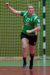 Alina Otto SV Werder Bremen 27 with goal celebration Jubel about the goal Handball 2 Bundesliga Women SV Werder Bremen TV Beyeröhde xobx