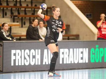 20 Emily Bölk Thüringer HC Frisch Auf Göppingen vs. Thüringer HC Handball Women 1 Bundesliga 27 04 2019 Frisch Auf Göppingen vs. Thüringer HC Handball Women 1 Bundesliga 27 04 2019 Göppingen Copyright: xEIBNER Michael_Schmidtx EP_MST
