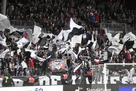 ILLUSTRATION - SUPPORTERS - DRAPEAUX FOOTBALL : Angers vs Reims - Ligue 1 Conforama - 28 04 2019 AnthonyBIBARD FEP Panoramic 
