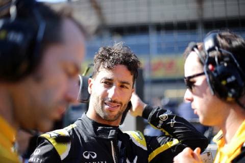 Photo4 LaPresse 28 04 2019 Baku, Azerbaijan Grand Prix Formula One Azerbaijan 2019 In the pic: Daniel Ricciardo (AUS) Renault Sport F1 Team RS19  Copyright: xPhoto4 LaPressex