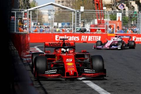 Sebastian Vettel Scuderia Ferrari formula 1 GP Baku Azerbaijan 28 04 2019 Photo mspb Jerry Andre Sebastian Vettel formula 1 GP Azerbaijan
