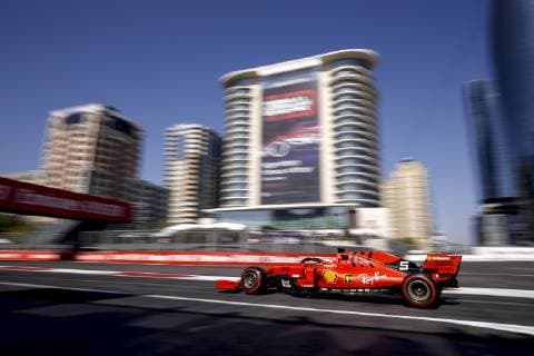 Motorsports: FIA Formula One World Championship WM Weltmeisterschaft 2019, Grand Prix of Azerbaijan, 5 Sebastian Vettel (GER, Scuderia Ferrari Mission Winnow), Baku Azerbaijan