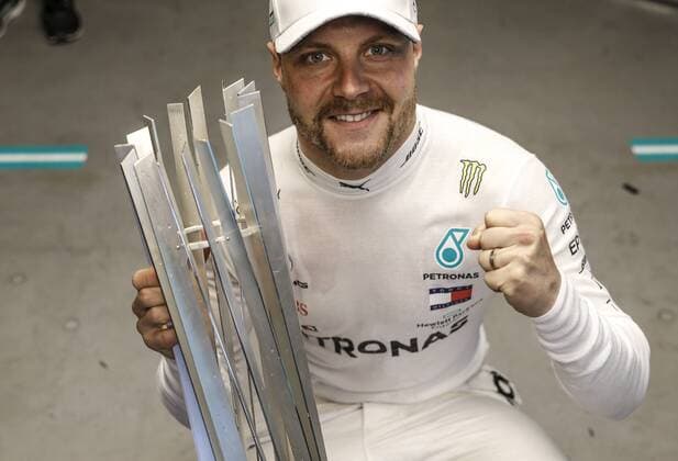 Sport Bilder des Tages Motorsports: FIA Formula One World Championship WM Weltmeisterschaft 2019, Grand Prix of Azerbaijan, 77 Valtteri Bottas (FIN, Mercedes AMG Petronas Motorsport), Baku Azerbaijan