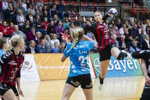 Handball Bundesliga TSV Bayer 04 Leverkusen vs Buxtehuder SV 24 25 Impressions of Handball Bundesliga TSV Bayer 04 Leverkusen vs Buxtehuder SV 24 25 at 28 4 2019 in Leverkusen Ostermann Arena Germany xrkx