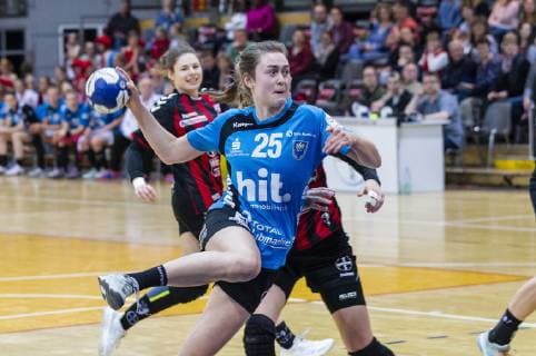 Handball Bundesliga TSV Bayer 04 Leverkusen vs Buxtehuder SV 24 25 Impressions of Handball Bundesliga TSV Bayer 04 Leverkusen vs Buxtehuder SV 24 25 at 28 4 2019 in Leverkusen Ostermann Arena Germany xrkx