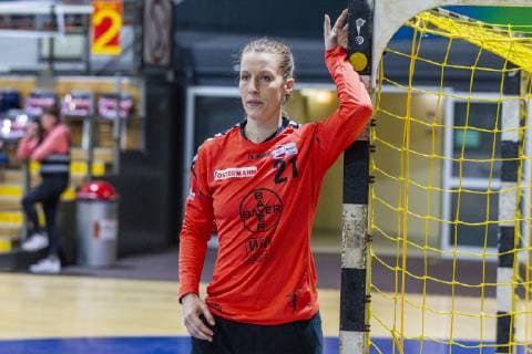 Handball Bundesliga TSV Bayer 04 Leverkusen vs Buxtehuder SV 24 25 Impressions of Handball Bundesliga TSV Bayer 04 Leverkusen vs Buxtehuder SV 24 25 at 28 4 2019 in Leverkusen Ostermann Arena Germany xrkx