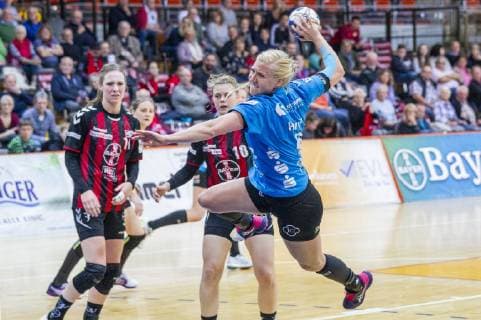 Handball Bundesliga TSV Bayer 04 Leverkusen vs Buxtehuder SV 24 25 Impressions of Handball Bundesliga TSV Bayer 04 Leverkusen vs Buxtehuder SV 24 25 at 28 4 2019 in Leverkusen Ostermann Arena Germany xrkx