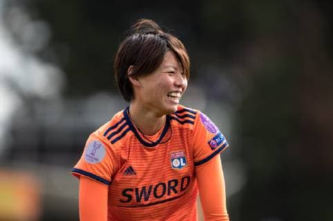 Saki Kumagai of Olympique Lyonnais Feminin (FC Lyon) during the UEFA Women s Champions League semi-final 2nd leg match between Chelsea Women and Olympique Lyonnais Feminin at the Cherry Red Records Stadium, Kingston, England on 28 April 2019. Copyright: xAndyxRowlandx PMI-2789-0009