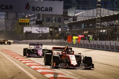 Motorsports: FIA Formula One World Championship WM Weltmeisterschaft 2019, Grand Prix of Azerbaijan, 16 Charles Leclerc (MCO, Scuderia Ferrari Mission Winnow), Baku Azerbaijan