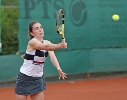 Tennis WTO WIESBADEN TENNIS OPEN 29 04 2019 Eleonora Molinaro LUX wins against Ipek Soylu TUR and qualifies for the main field Frank Heinen rscp photo net