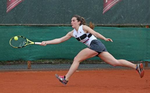 Tennis WTO WIESBADEN TENNIS OPEN 29 04 2019 Eleonora Molinaro LUX wins against Ipek Soylu TUR and qualifies for the main field Frank Heinen rscp photo net