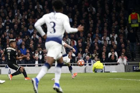 LONDON Football, 30-04-2019, season 2018 2019 , Tottenham Stadium . Semi final Champions League first leg. David Neres during the game Tottenham Hotspur - Ajax Tottenham Hotspur - Ajax x3294571x