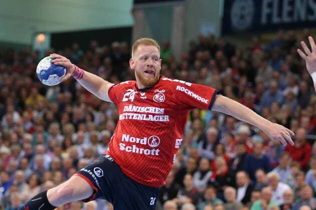 SG Flensburg Handewitt vs SC DHfK Leipzig Handball 1 Bundesliga 01 05 19 Jim Gottfridsson SG Flensburg Handewitt 24 xmmkx